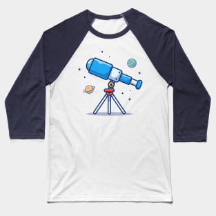 Telescope Baseball T-Shirt